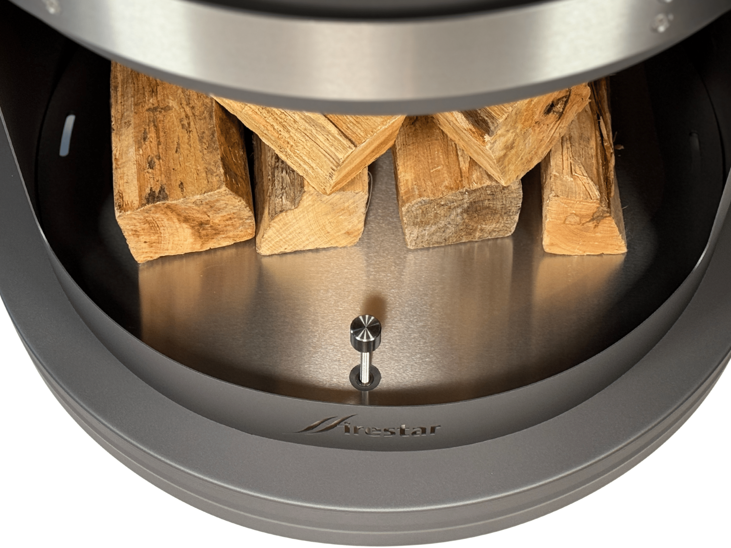 Einlegeboden für Holzlagerung Grillkamin Firestar DN 800