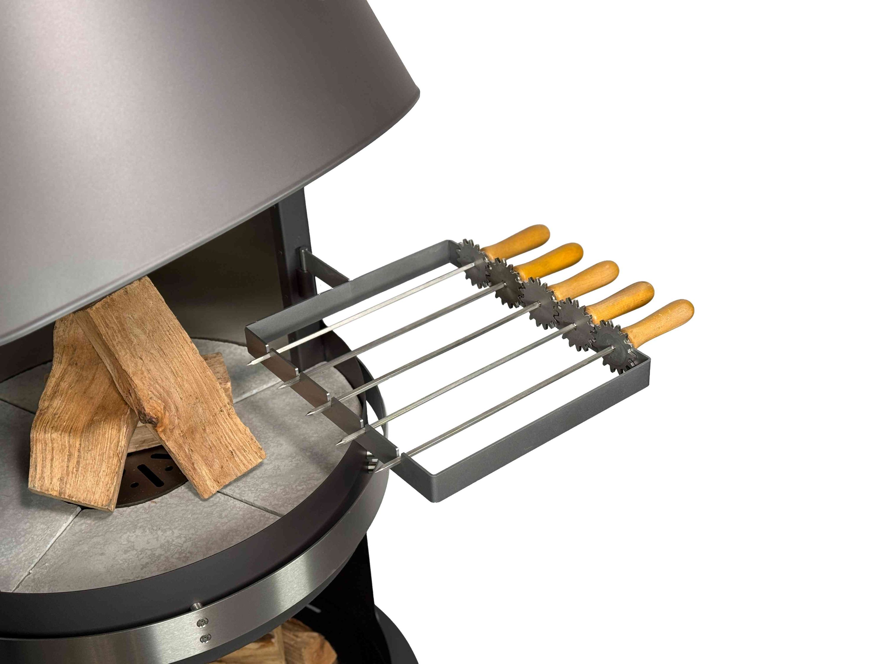 Grillspieße für Grillkamin Firestar DN 800