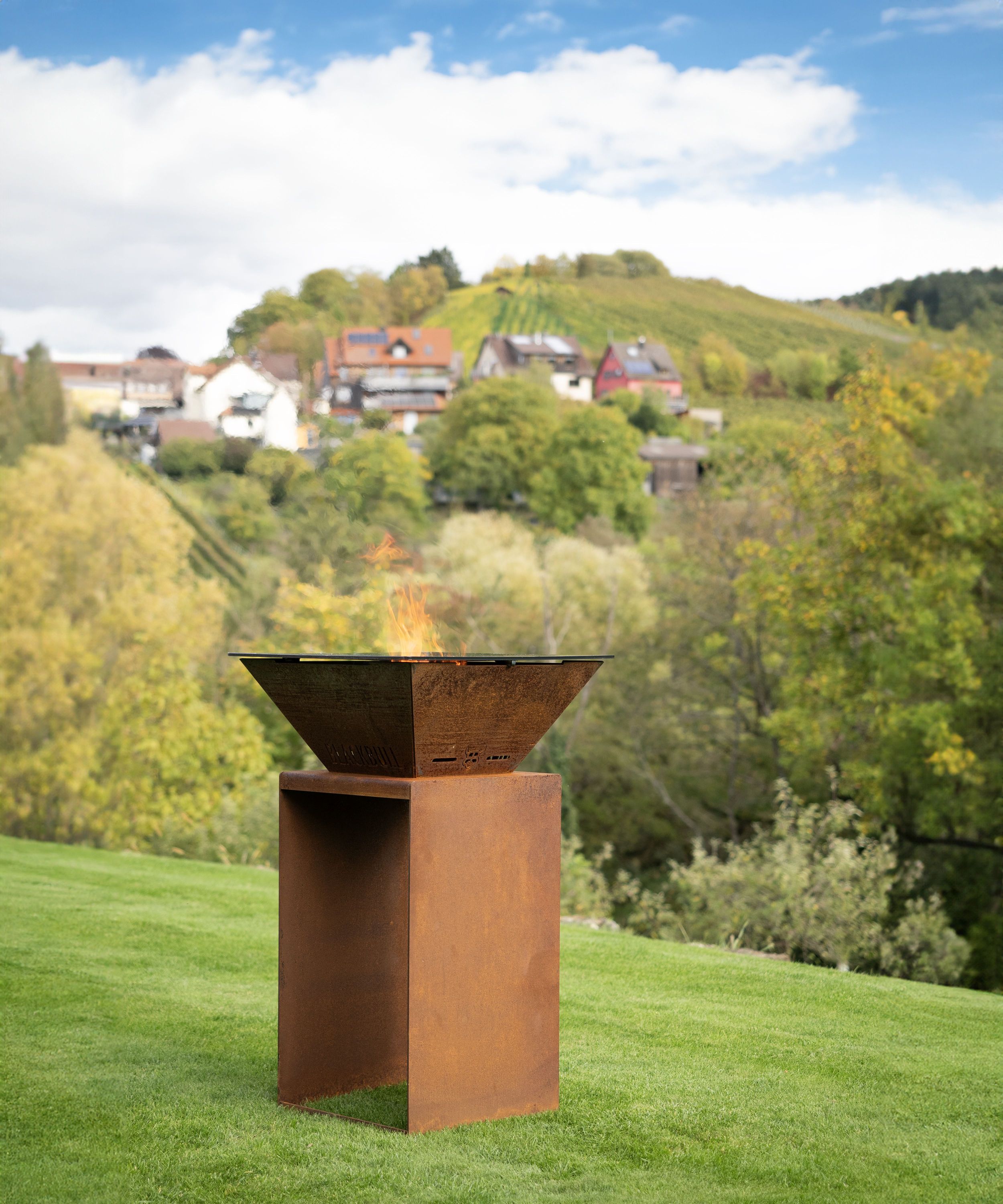 BigQube S Wood / Corten