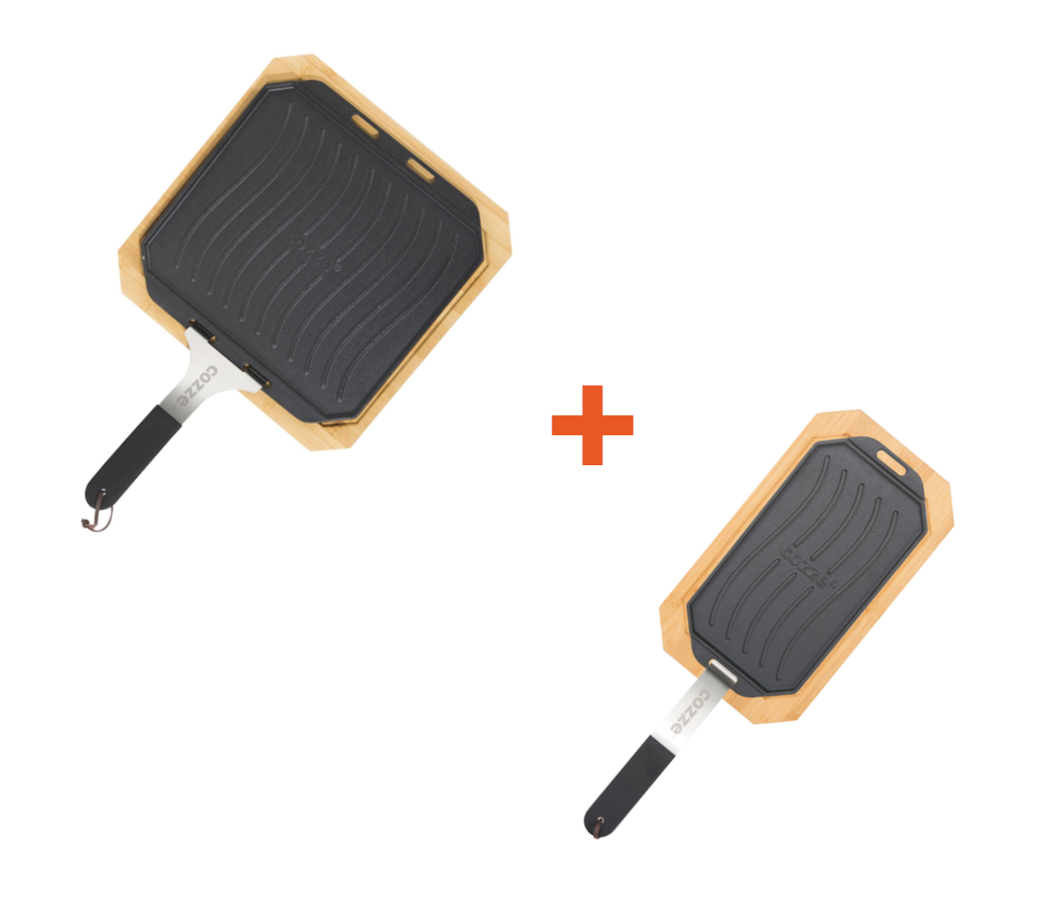 Cozze Gusspfannen Set