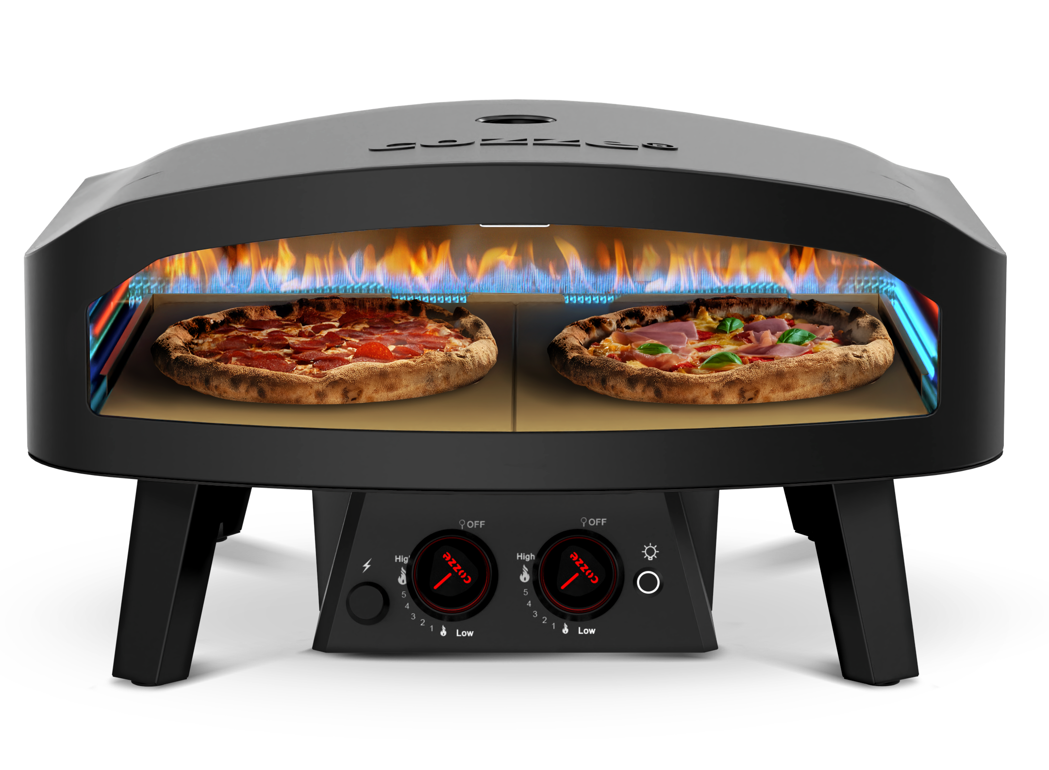 Cozze 24“ Pizzaofen Gas Black Edition