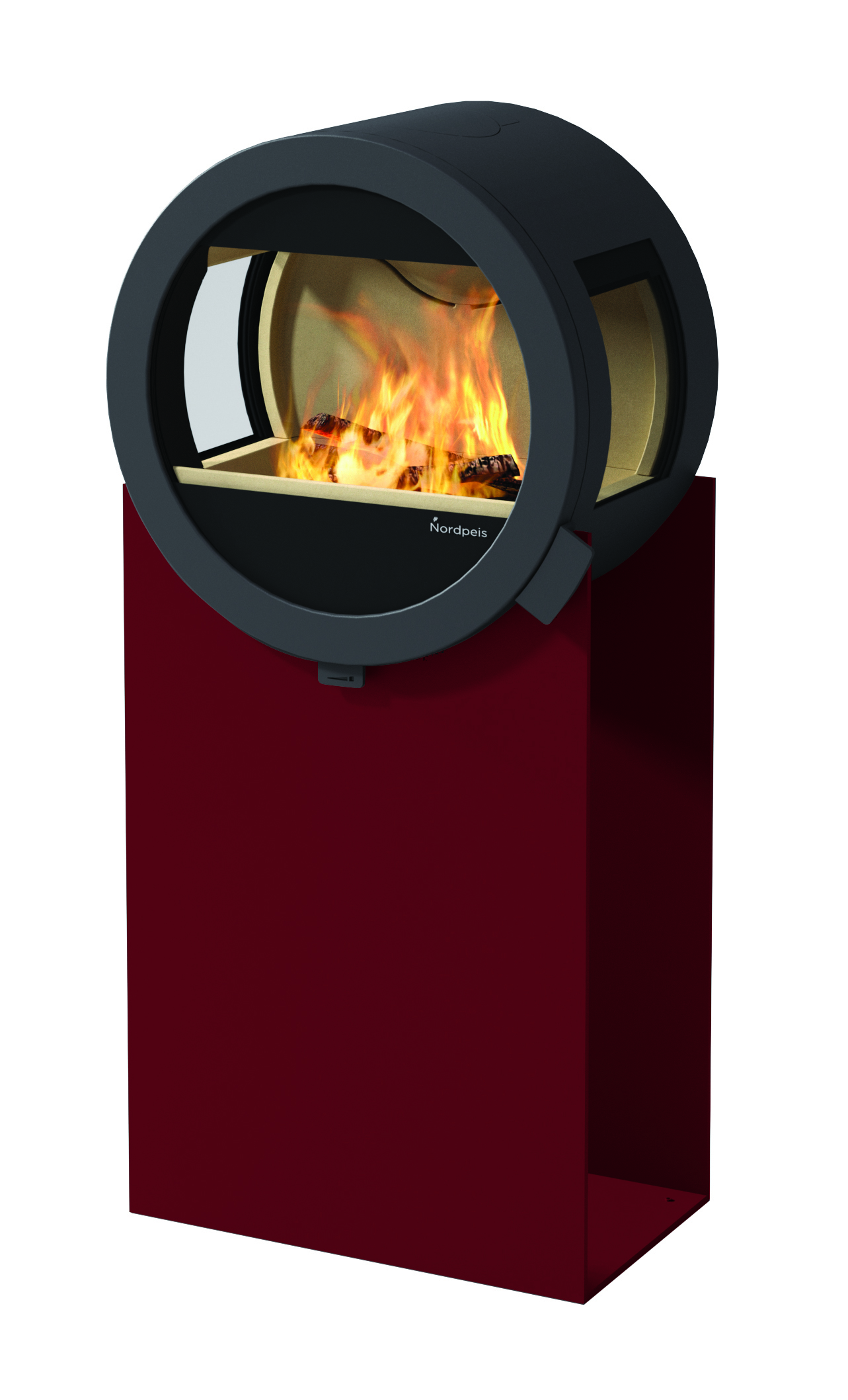 Kaminofen Nordpeis ME Stahl 5,8 kW in RAL-Wunschfarbe
