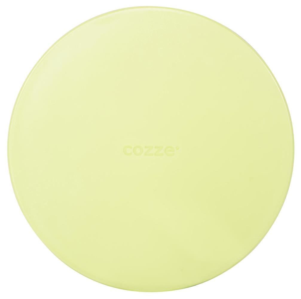 Cozze Pizzabrett ø 350 x 10 mm Grün Kunststoff